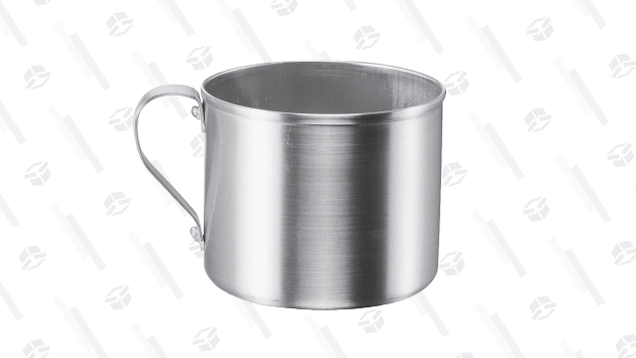 IMUSA Aluminum Mug for Stovetop Use or Camping 1.25-Quart, Silver | $2 | Amazon